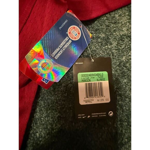 New Nike Florida State Seminoles #4 Football Jersey - Size XL NWT - Picture 7 of 7